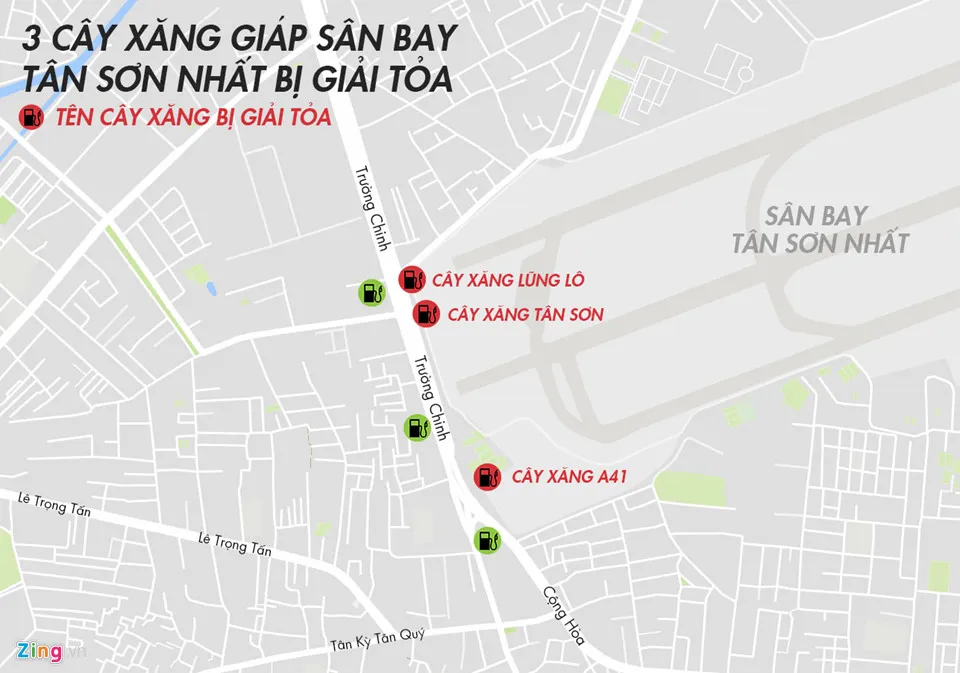 Can canh hang chuc kiot, cay xang giap san bay Tan Son Nhat hinh anh 17