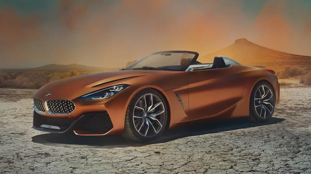 BMW Concept Z4 Roadster chinh thuc xuat hien hinh anh 1