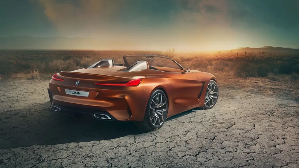 BMW Concept Z4 Roadster chinh thuc xuat hien hinh anh 8