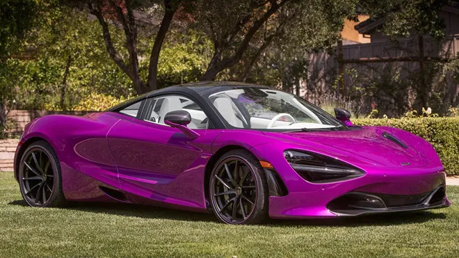 McLaren 720S mau tim hang hiem cua doanh nhan My hinh anh 1