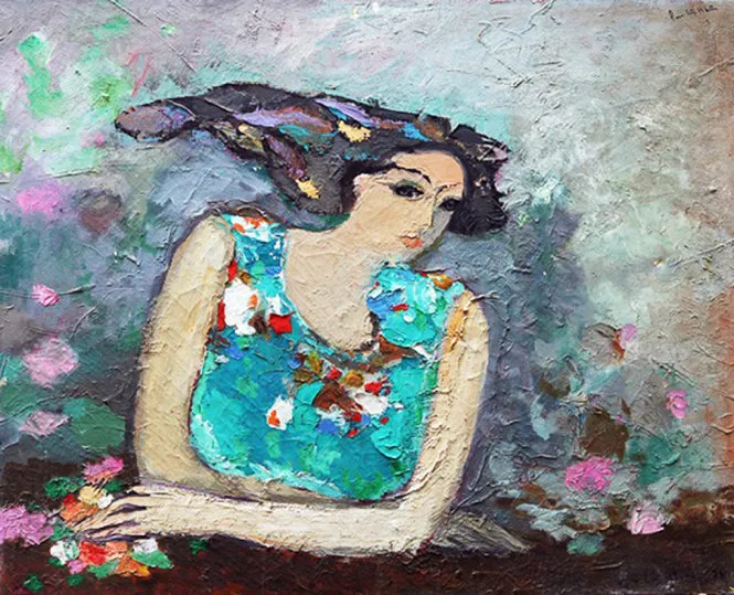 VCCA triển lãm bộ sưu tập tranh đồ sộ nhất của Lưu Công Nhân 