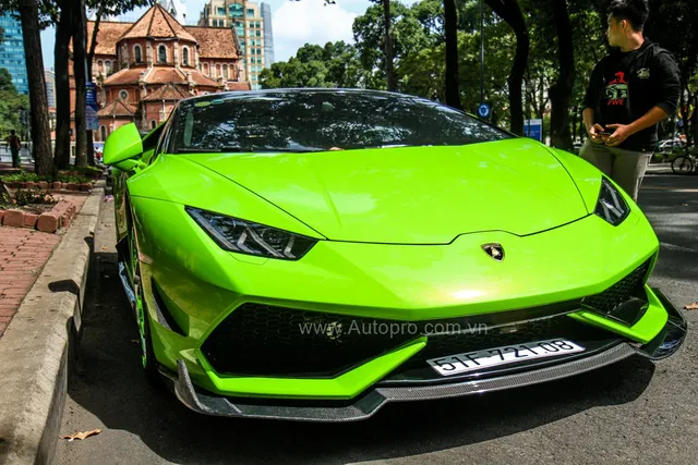 Lamborghini Huracan của bạn trai cũ nữ hoàng nội y Ngọc Trinh được độ khủng - Ảnh 5.