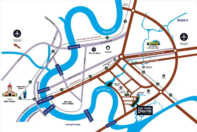 Xây cầu qua đảo Kim Cương, Thủ Thiêm Dragon nóng từ phút đầu tiên ảnh 2