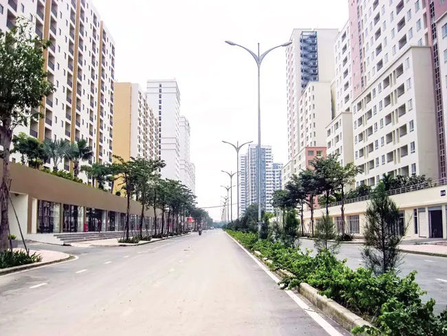 Hoang vắng khu tái định cư ảnh 3