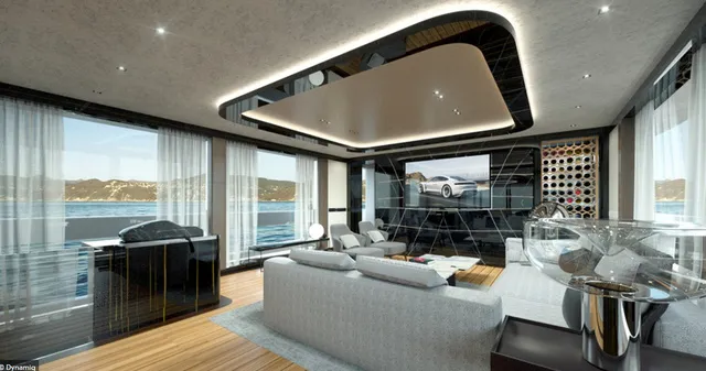 Cận cảnh siêu du thuyền mới hạ thủy trị giá 380 tỷ Đồng của Porsche - Ảnh 6.