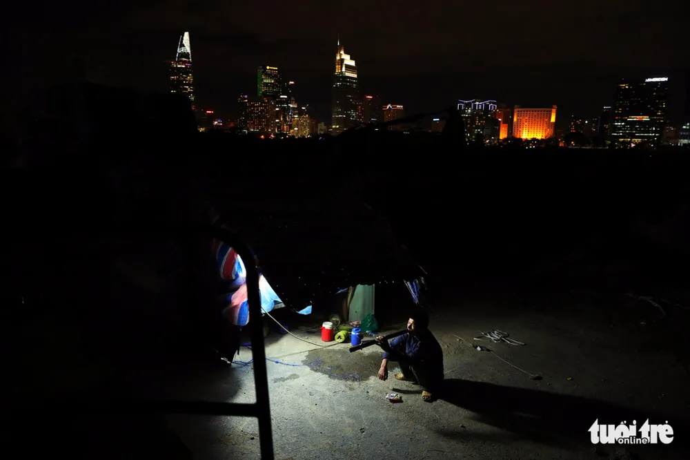 Sống du mục ngay giữa Sài Gòn - Ảnh 1. Sống du mục ngay giữa Sài Gòn - Ảnh 1.