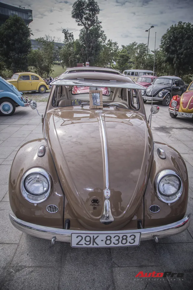 Chiêm ngưỡng dàn bọ già Volkswagen Beetle đủ sắc màu tại Hà Nội - Ảnh 6.