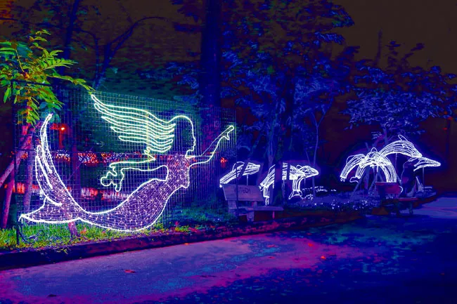 Rực rỡ sắc màu lễ hội đèn LED ảnh 6