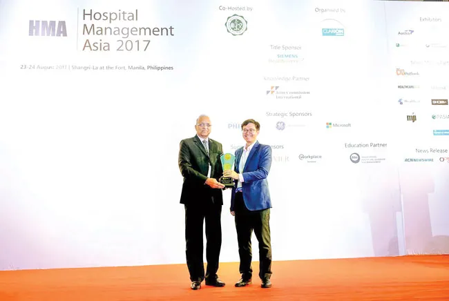 Đạt giải vàng tại Hội nghị quản lý Bệnh viện Châu Á ảnh 1
