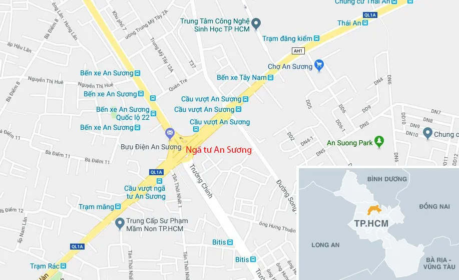 Ham chui nut giao thong 3 tang o Sai Gon truoc ngay thong xe hinh anh 14