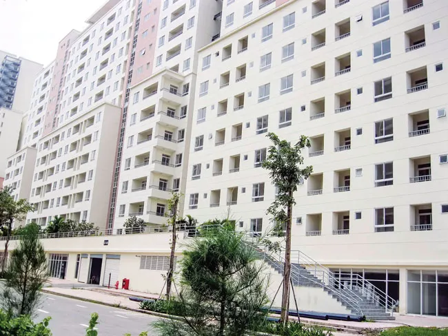 Nhà tái định cư thiếu thực tế ảnh 1