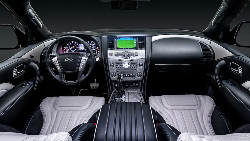 Infiniti ra mat cap SUV dac biet, thach thuc Lexus LX570 hinh anh 7