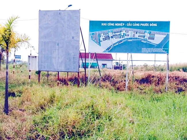 KCN Phước Đông ì ạch 11 năm: Vướng ngân hàng vì đất đang thế chấp ảnh 1