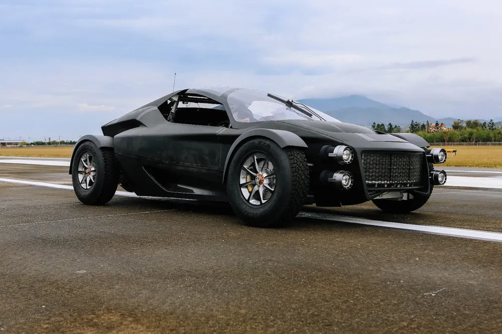 Sieu xe dien 1.000 ma luc cua Dai Loan chay thu nghiem hinh anh 6