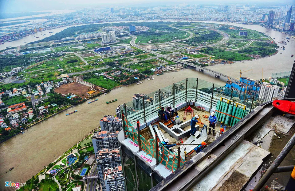 Sai Gon nhin tu dinh toa nha cao nhat Viet Nam hinh anh 4