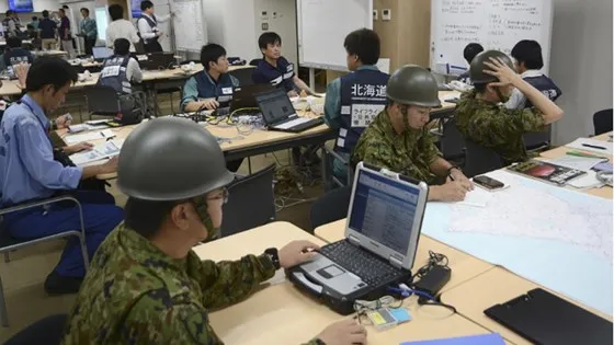 Động đất mạnh gây lở đất, mất điện trên diện rộng tại Nhật Bản ảnh 3 Động đất mạnh gây lở đất, mất điện trên diện rộng tại Nhật Bản ảnh 3