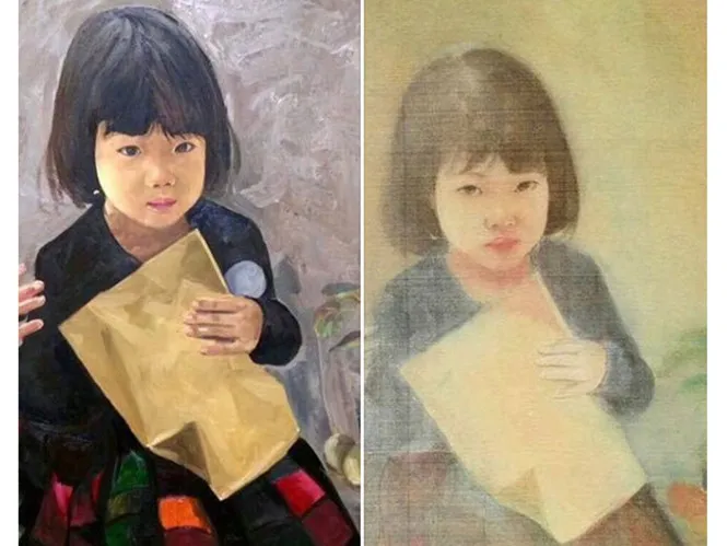 Thị trường tranh lẫn lộn thật giả ảnh 1