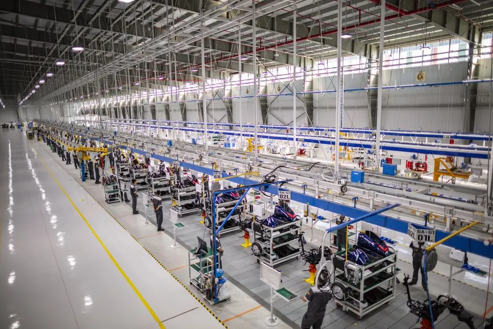 Vinfast khánh thành nhà máy sản xuất và ra mắt mẫu xe máy điện thông minh ảnh 3