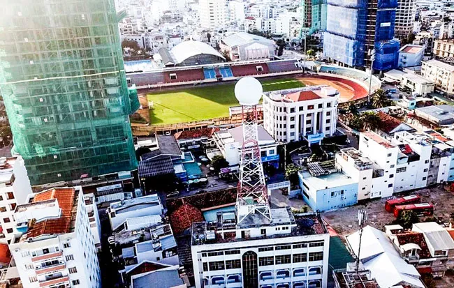 Nhà cao tầng “bịt mắt” radar quan trắc ảnh 1