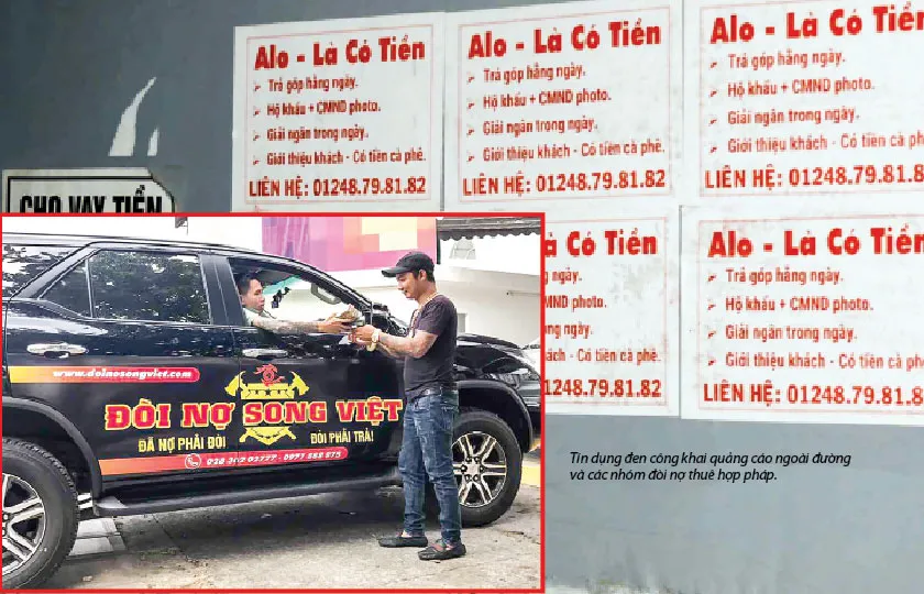 Tín dụng phi chính thức hoạt động công khai ảnh 1