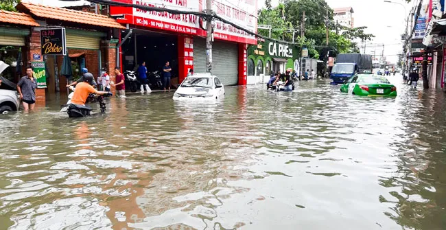 TPHCM - Ngập nước do quy hoạch? ảnh 1