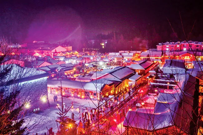 Làng tuyết Hắc Long Giang ảnh 3