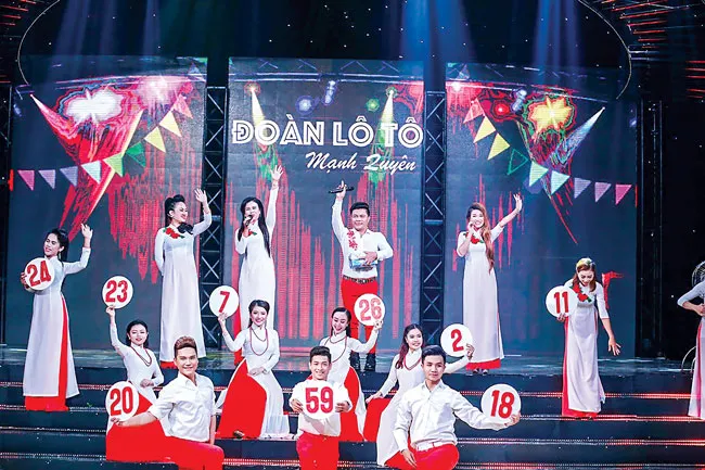 Lô tô lên game show ảnh 1