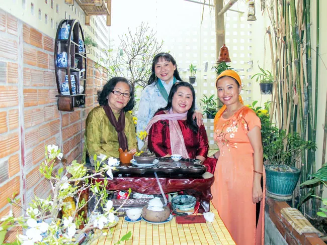 Người Sài Gòn uống trà ảnh 1