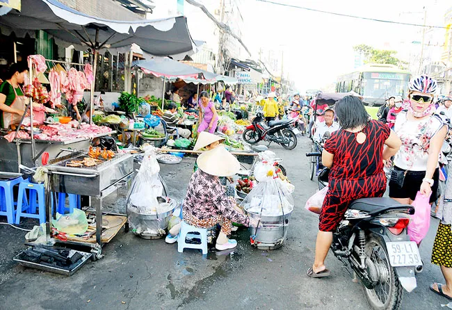 Lập lại trật tự lòng đường, vỉa hè ảnh 1