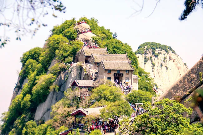 Kỳ vĩ Hoa Sơn đại núi ảnh 2