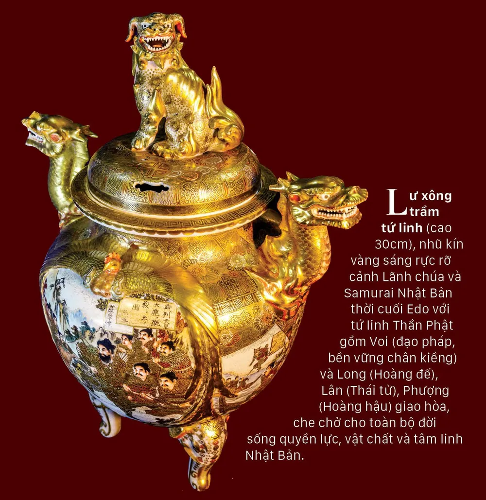 Rồng - Phượng trên bảo vật gốm cổ ảnh 6