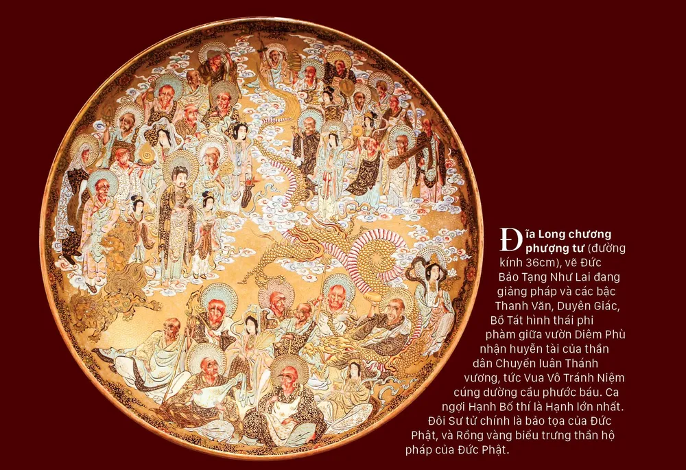 Rồng - Phượng trên bảo vật gốm cổ ảnh 1