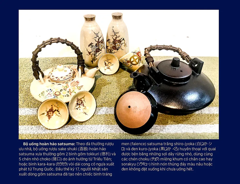 Phiêu lãng cùng 7 chiếc bình Sake Gosu-Blue ảnh 2