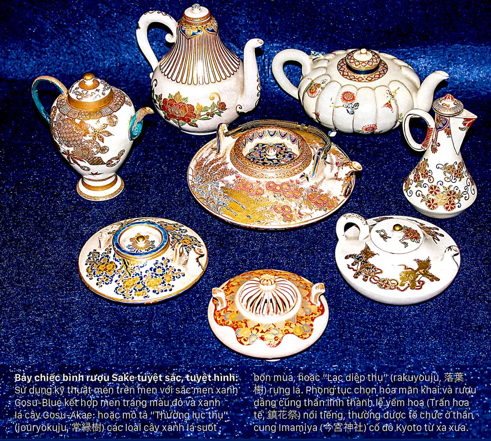 Phiêu lãng cùng 7 chiếc bình Sake Gosu-Blue ảnh 9