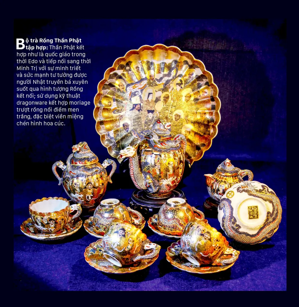 Giao thoa Đông - Tây qua những bộ trà SATSUMA ảnh 3