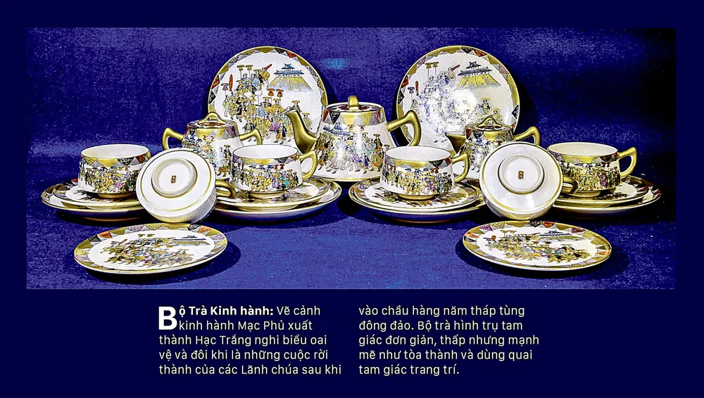 Giao thoa Đông - Tây qua những bộ trà SATSUMA ảnh 7