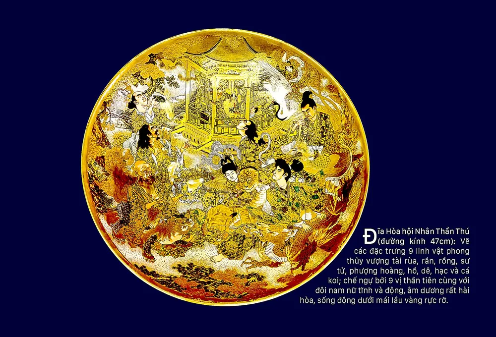 Tín ngưỡng phong thủy trên gốm Satsuma ảnh 6