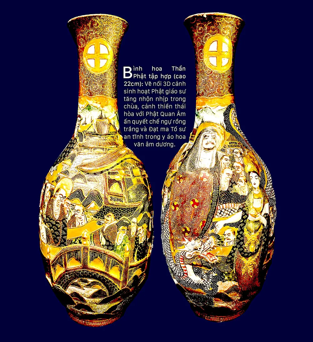 Tín ngưỡng phong thủy trên gốm Satsuma ảnh 7