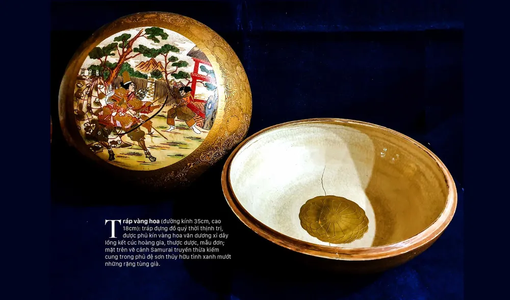  Triều đại tướng quân trên gốm SATSUMA ảnh 9