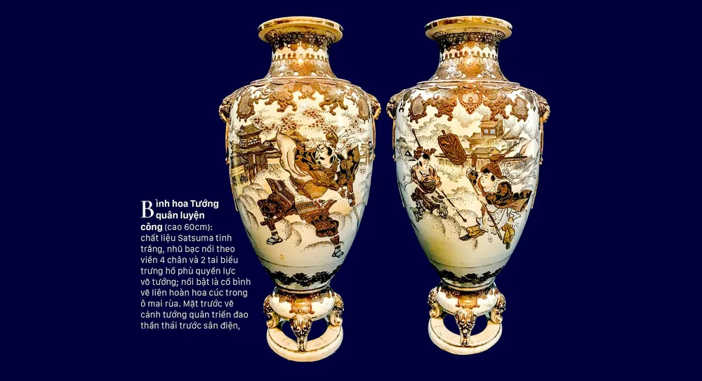  Triều đại tướng quân trên gốm SATSUMA ảnh 1