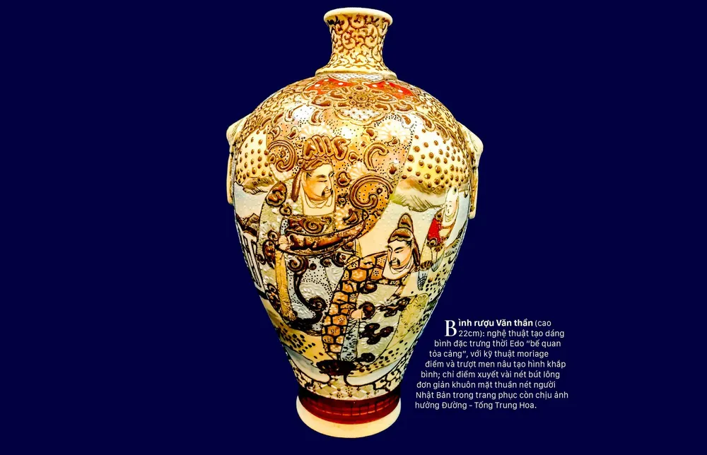  Triều đại tướng quân trên gốm SATSUMA ảnh 4