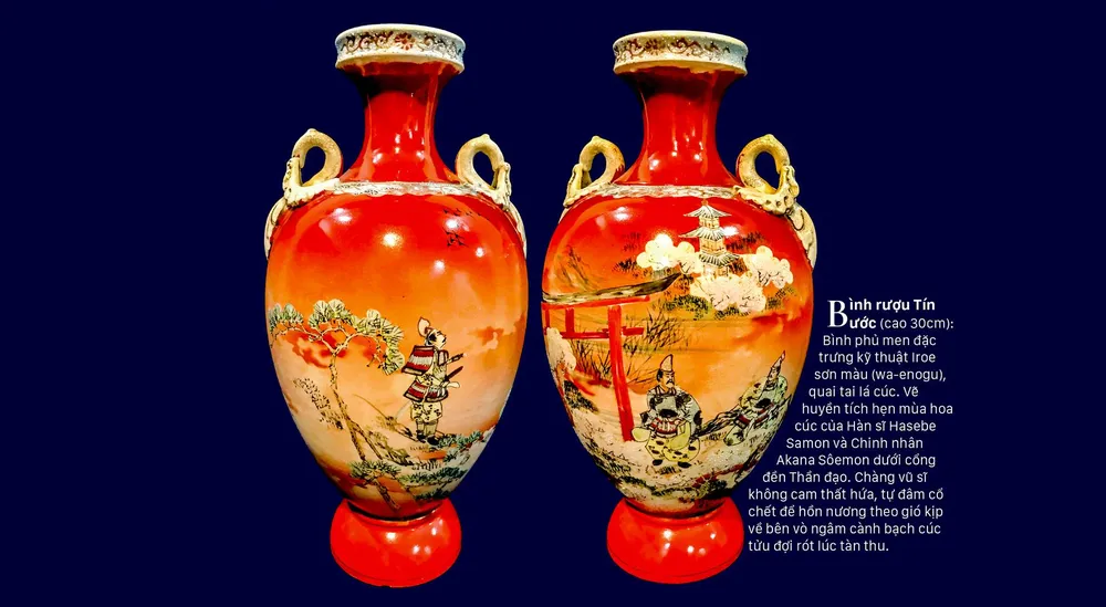  Triều đại tướng quân trên gốm SATSUMA ảnh 7