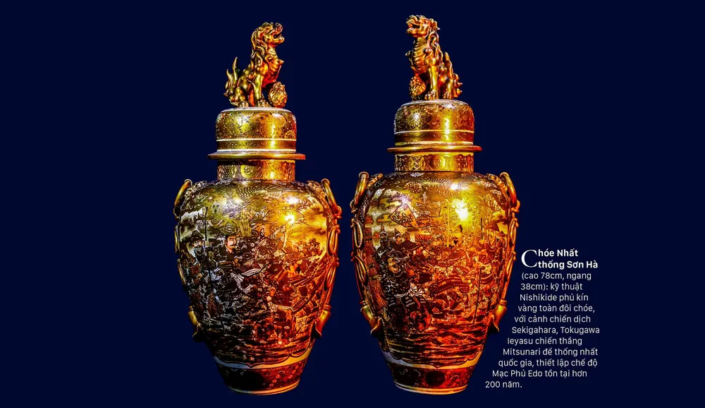  Triều đại tướng quân trên gốm SATSUMA ảnh 8