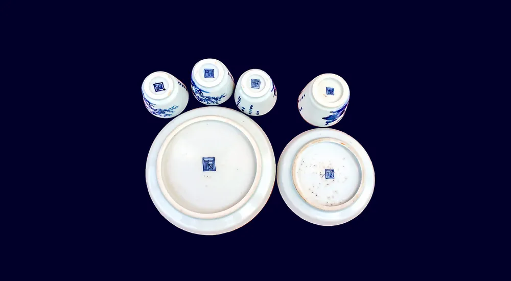 Huyền thoại bộ chén trà Mai Hạc thơ Nôm ảnh 2