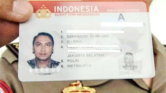 Indonesia triển khai bằng lái xe điện tử Indonesia triển khai bằng lái xe điện tử