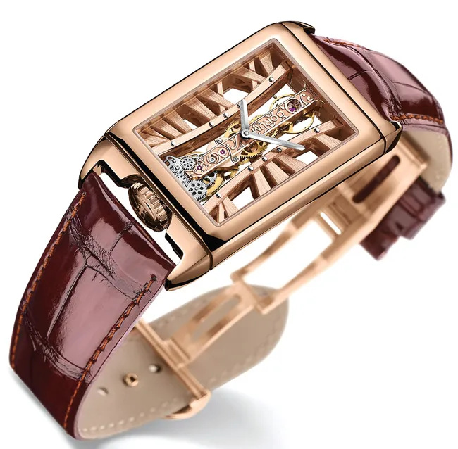 Đồng hồ chữ nhật độc đáo ảnh 5