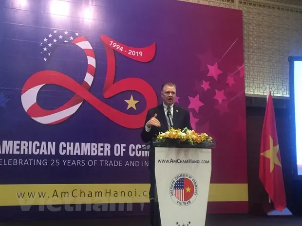 AmCham cam ket la cau noi giup doanh nghiep My den Viet Nam hinh anh 1