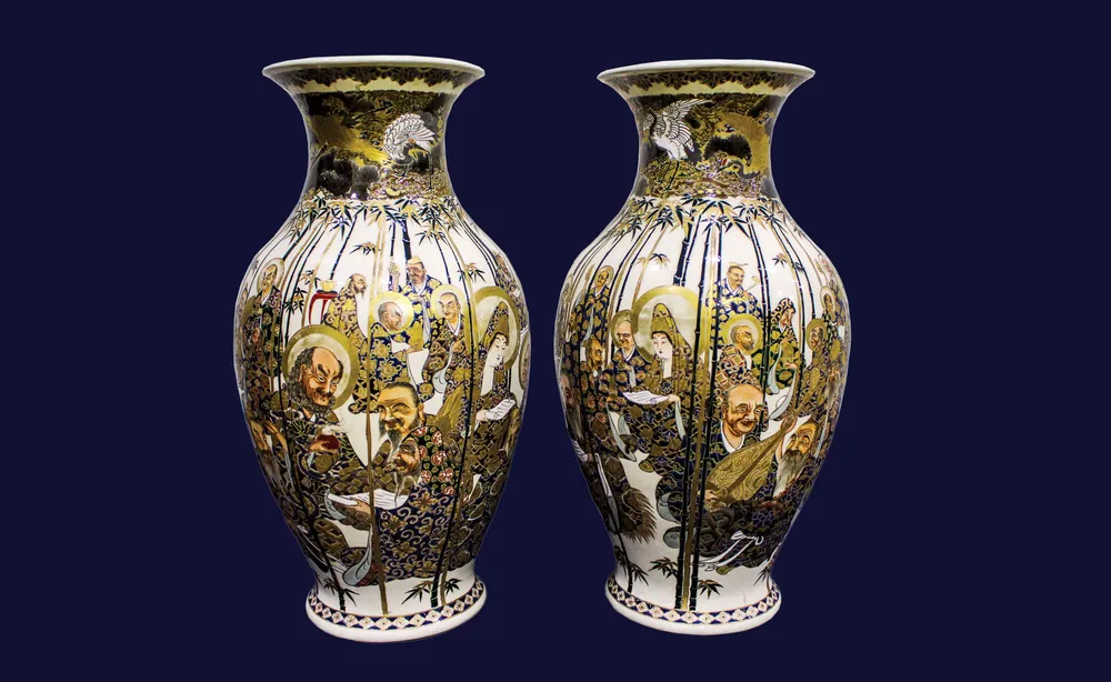 Nghệ nhân xứ Phù Tang qua gốm cổ ảnh 6