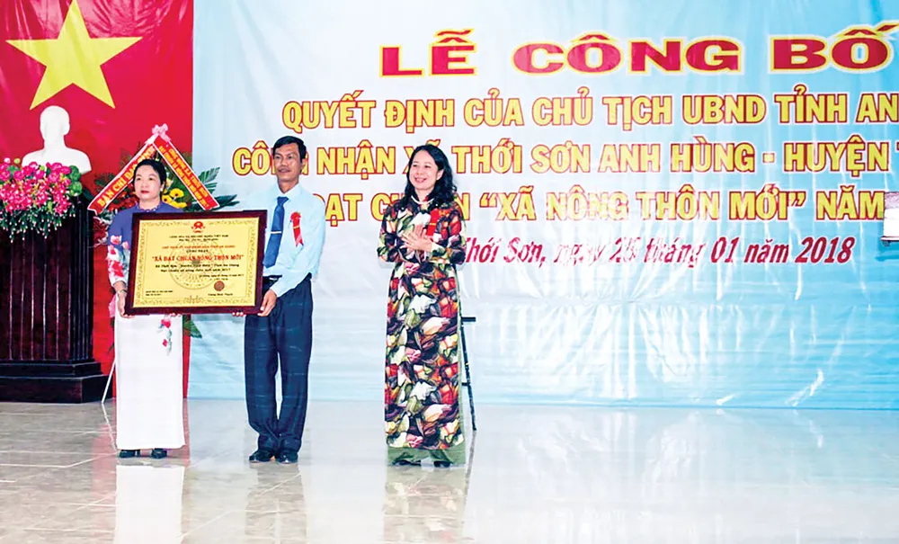 Dấu ấn nông thôn mới ảnh 1