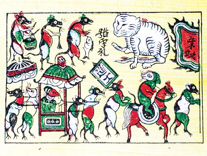 Về làng Hồ nghe chuyện tranh chuột ảnh 1